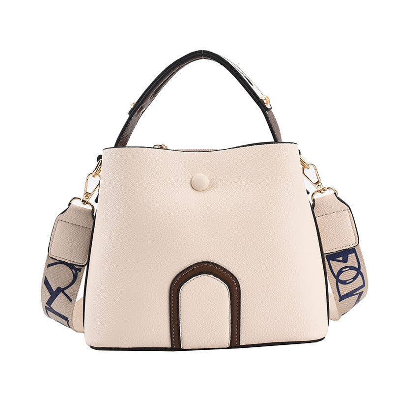 PU Bucket Top Handle Bags