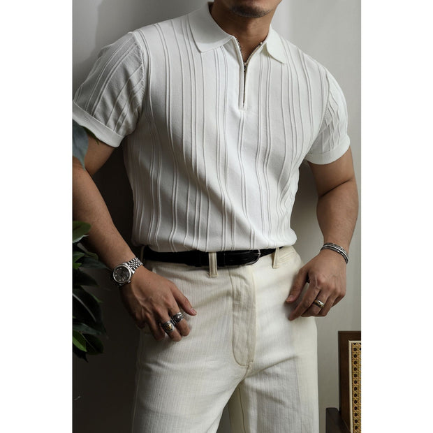 Men's Loose Lapels Polo Shirt