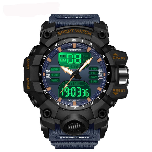 Multifunctional Waterproof Shockproof Transparent Watch