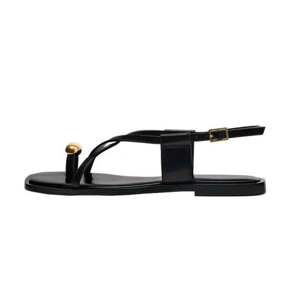 women's cross strap sandals
