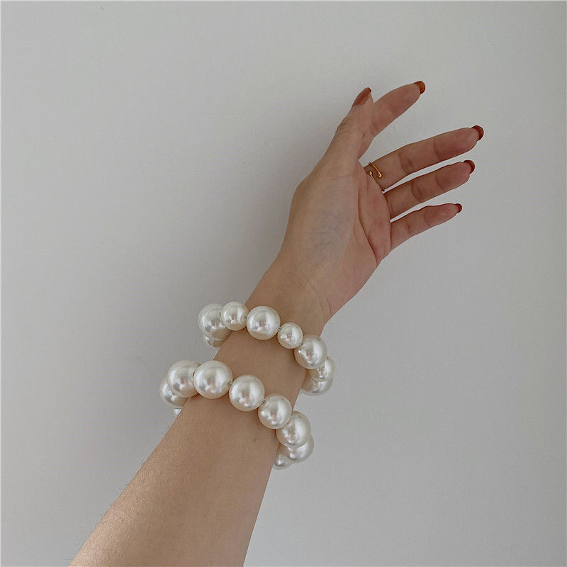 Two-purpose Big Pearl hand band and Hair Band