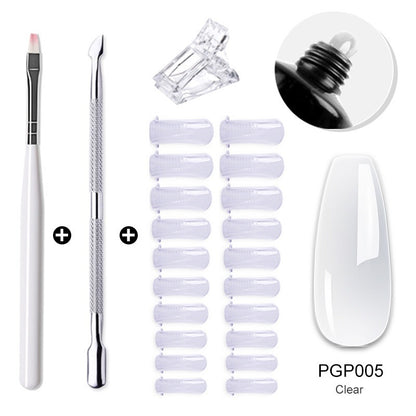 Nail Enhancement Crystal Extension Gel Tool Set Fast Extension Crystal Model Gel Uv Phototherapy Gel