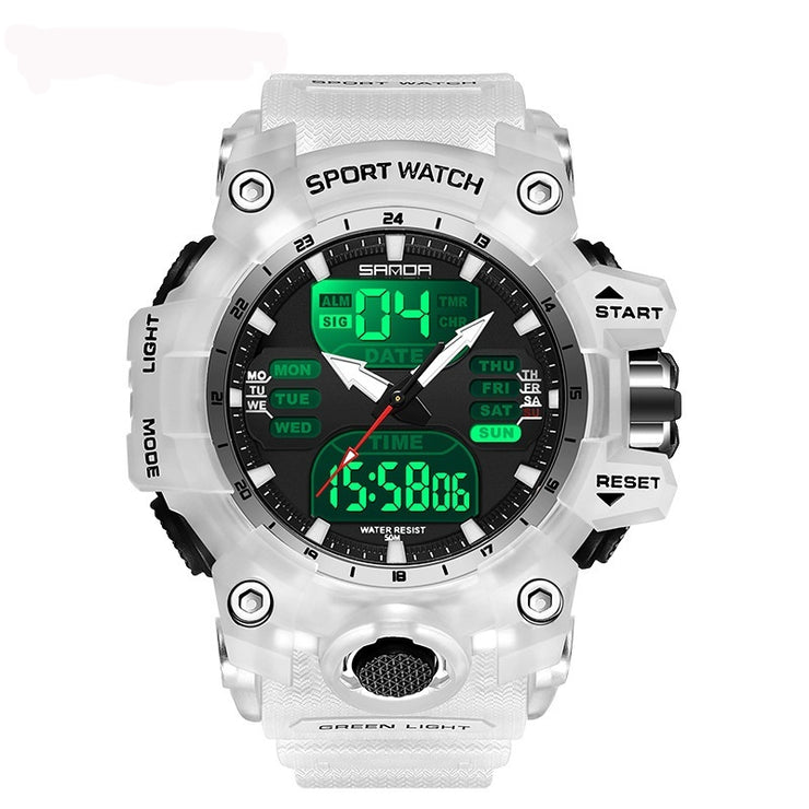 Multifunctional Waterproof Shockproof Transparent Watch