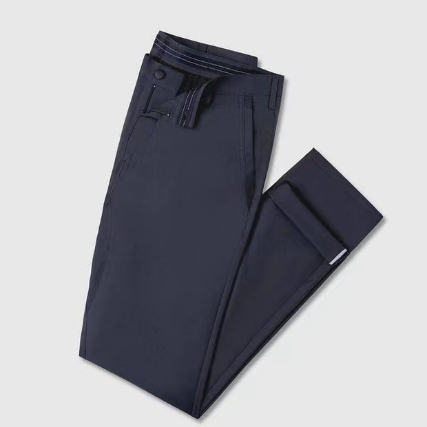 Summer New Ice Silk Leisure Pants Men