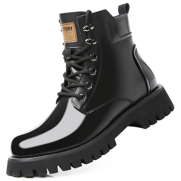 Men's Winter Martin Platform Mid-top Boots