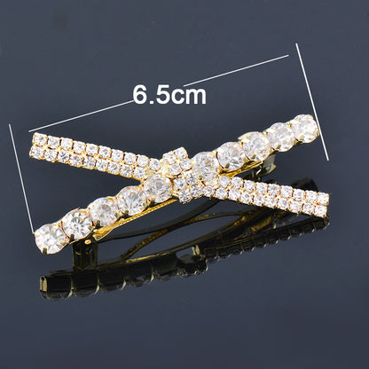 Sweet Rhinestone Pearl  Bow clip