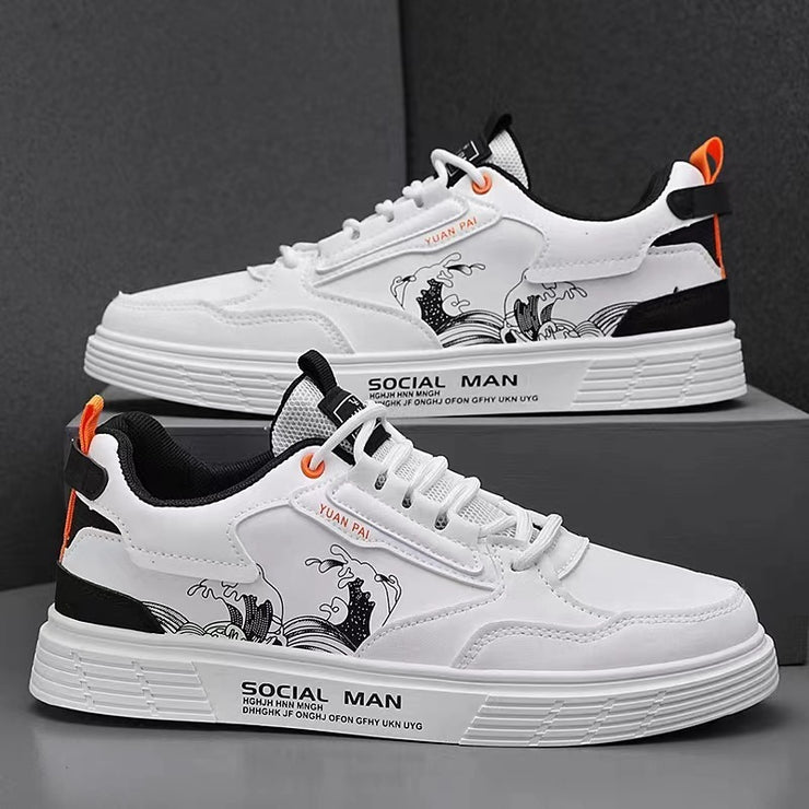 Sneakers Men's Sports White Fashion Shoes