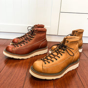 Retro Handmade Round Head Boots