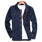 Handsome All-matching Slim Fit Denim Jacket