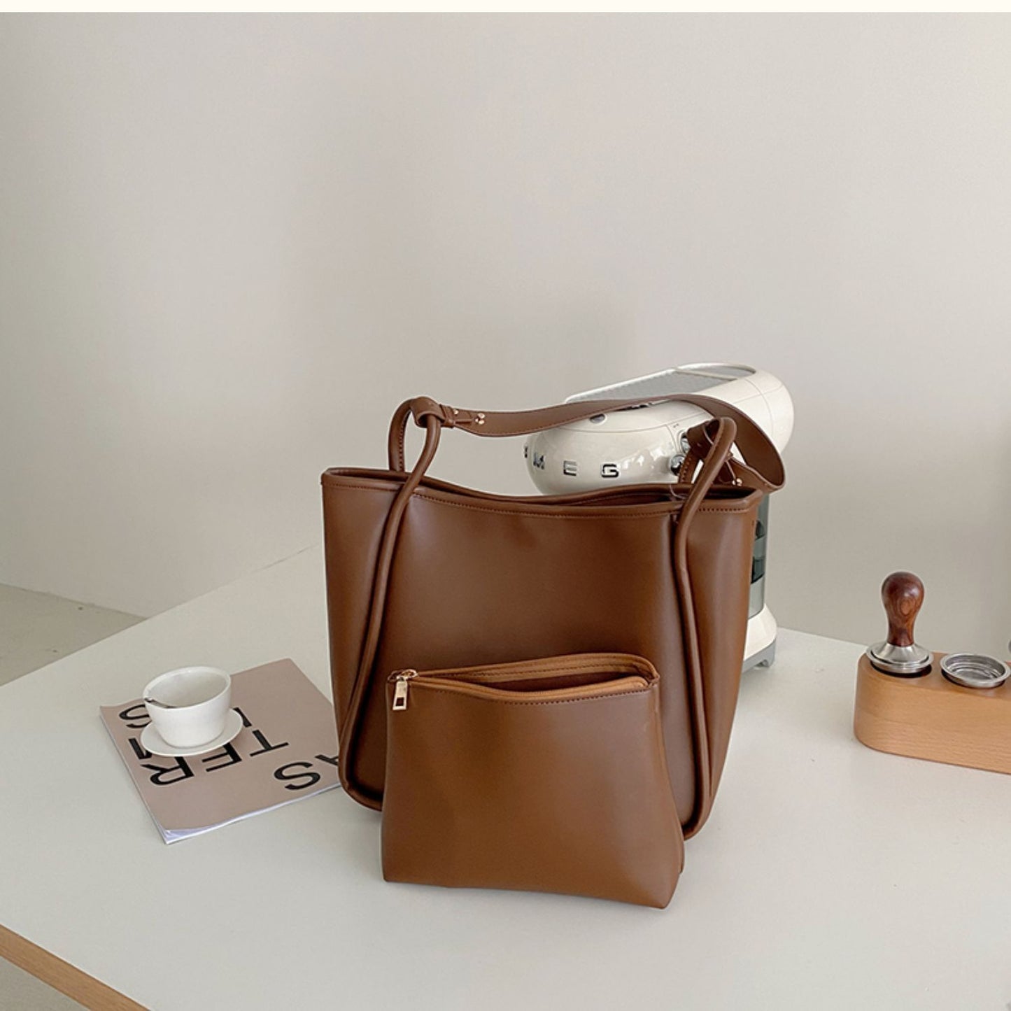 Soft Leather Shoulder Bag Women