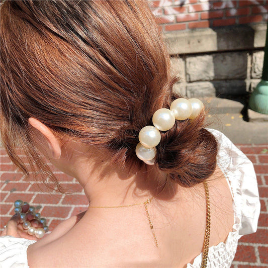 Two-purpose Big Pearl hand band and Hair Band