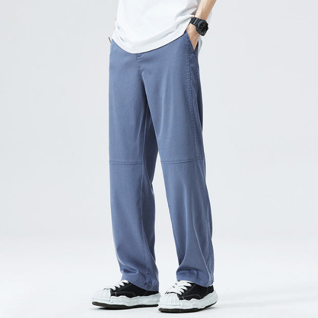 Ice Silk Leisure Mop Trousers