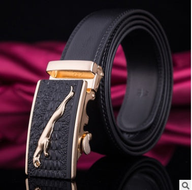 Men's Leather Automatic Belt