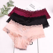 Woman Lace Underwear With Bow in the back