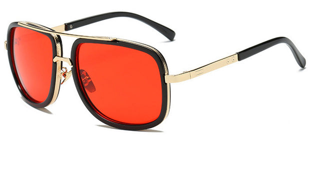 Flat Top Square Sunglasses For Men