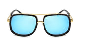 Flat Top Square Sunglasses For Men