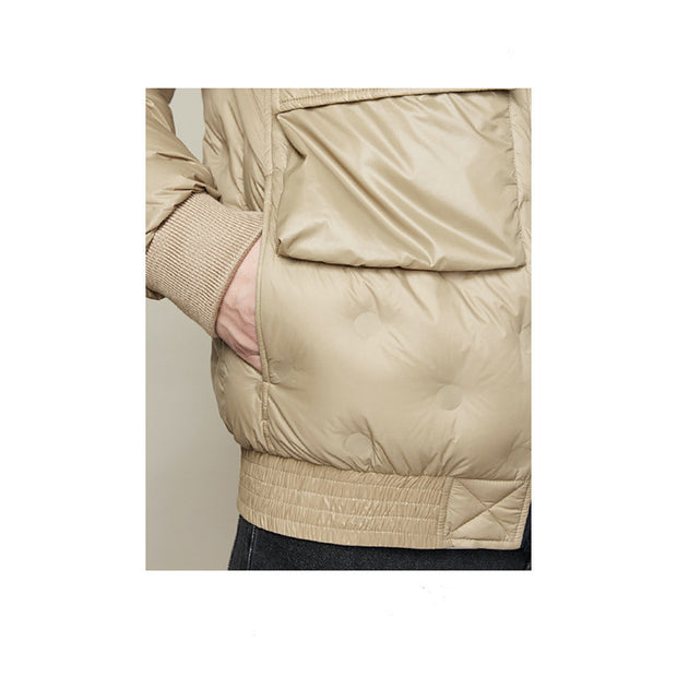 Baseball Collar Light Down Jacket