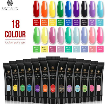 Multi color Nail gel