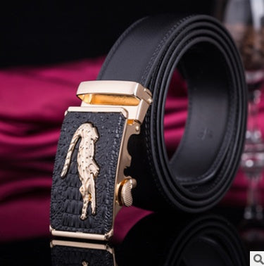 Men's Leather Automatic Belt