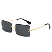 Men Simple Frameless Sunglasses