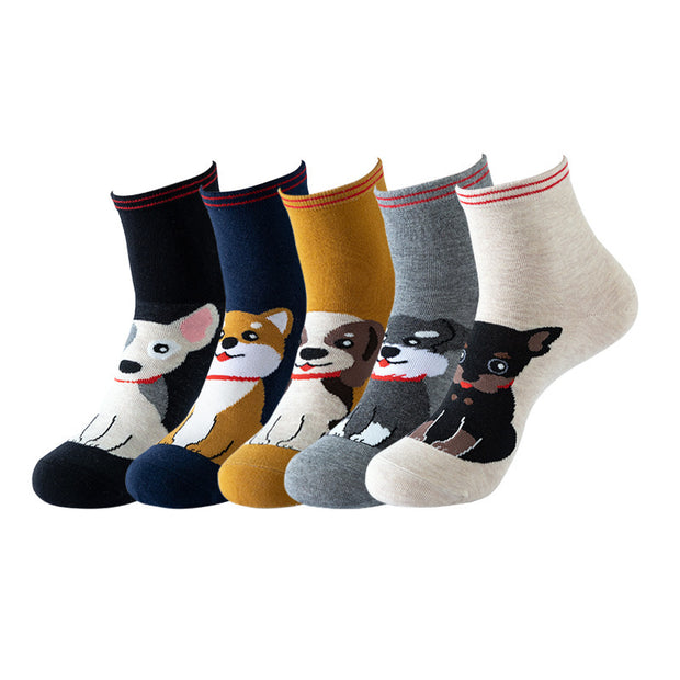 Women's Cotton Mid-calf Length Socks