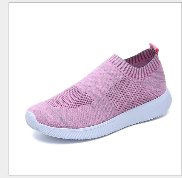 Woman Deep Mouth Woven Sneaker