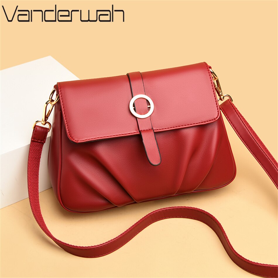Ruched Crossbody Bag