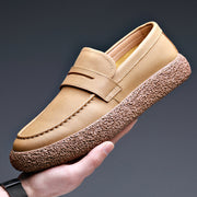 Men's Spring New Trendy All-match Casual Leather Shoes