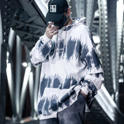 Splash ink graffiti Hoodies For men