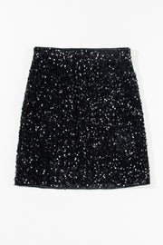 Sequin Mini Skirt