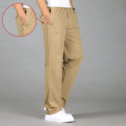 Men's casual Big Foot Straight Pants