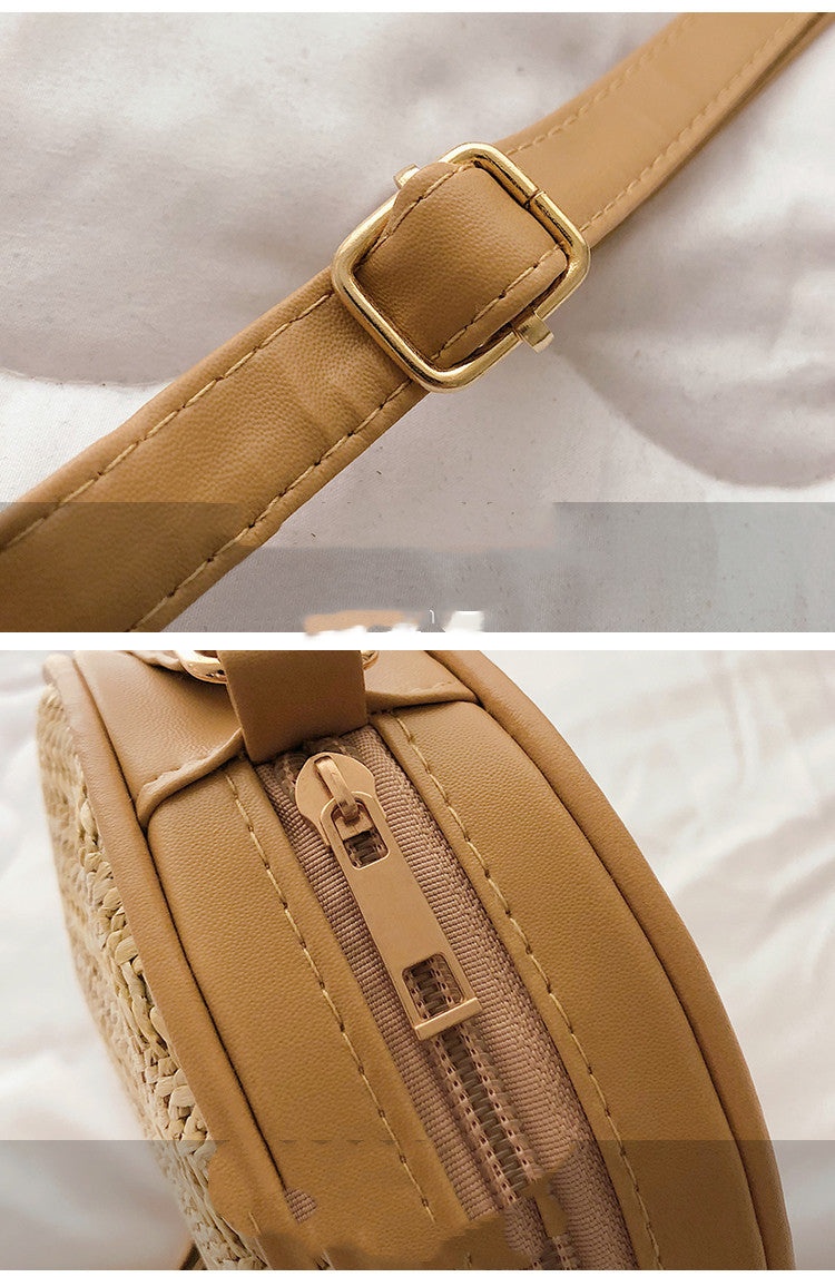Women crossbody Straw bag