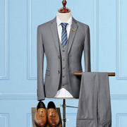 Acetate Fiber Mens 3 Piece Suit