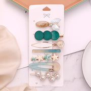 Woman eight-piece Beach Set Hair Clip