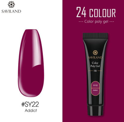 Multi color Nail gel