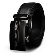 Men two-layer leather belt