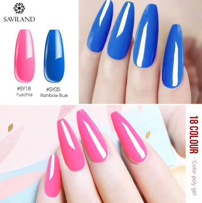 Multi color Nail gel