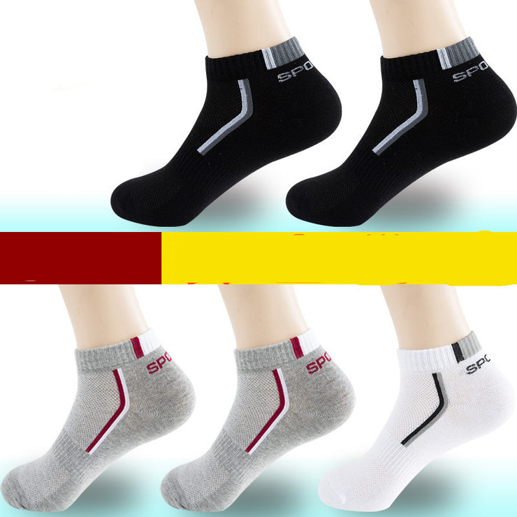 Men Breathable Ankle Socks