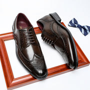 Men Dress British Style Leather Shoes