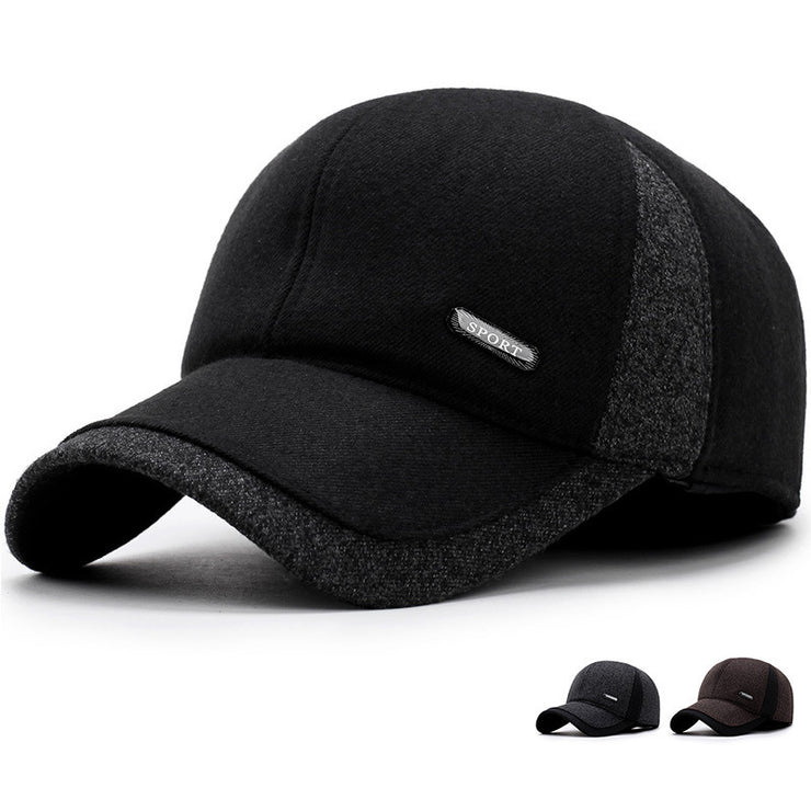 Winter Leisure Outdoor Warm Ear Protection Cap Men