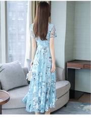 Woman Long Floral Dress