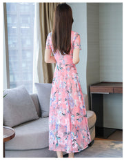 Woman Long Floral Dress