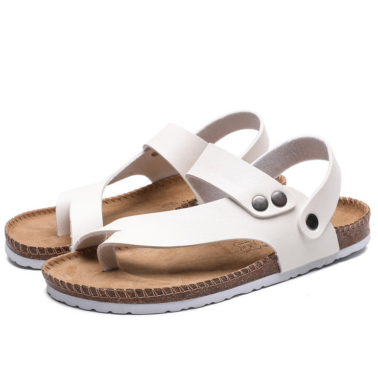 Men Summer Cork Sandals