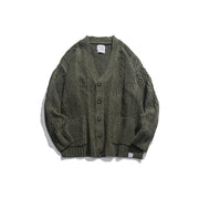 Men's V-neck Cardigan