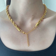 Romeo Twisted Rope Chain Necklace