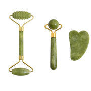 Roller With Three Sets Of Facial Jade Massager