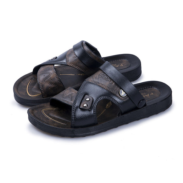 Men's Lightweight Breathable Soft Flat Sole Sandals