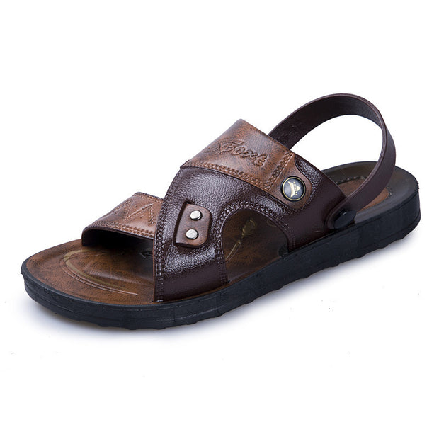 Men's Lightweight Breathable Soft Flat Sole Sandals