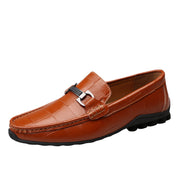 Men Leather Casual Loafers Shoes