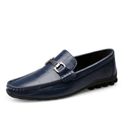 Men Leather Casual Loafers Shoes